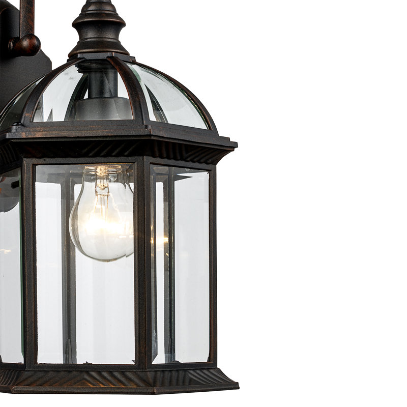 Laurel Foundry Modern Farmhouse Powell 15.38" H Outdoor Wall Lantern